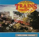 Book cover of Trains in Trouble - Railway Accidents in Pictures  by TREVENA, Arthur; HOOLE, Ken & EARNSHAW, Alan 
